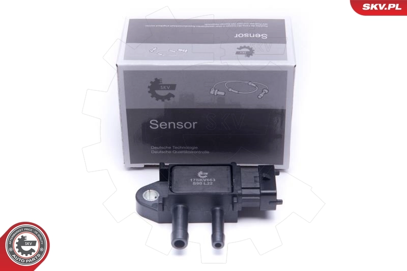 Sensor, exhaust pressure